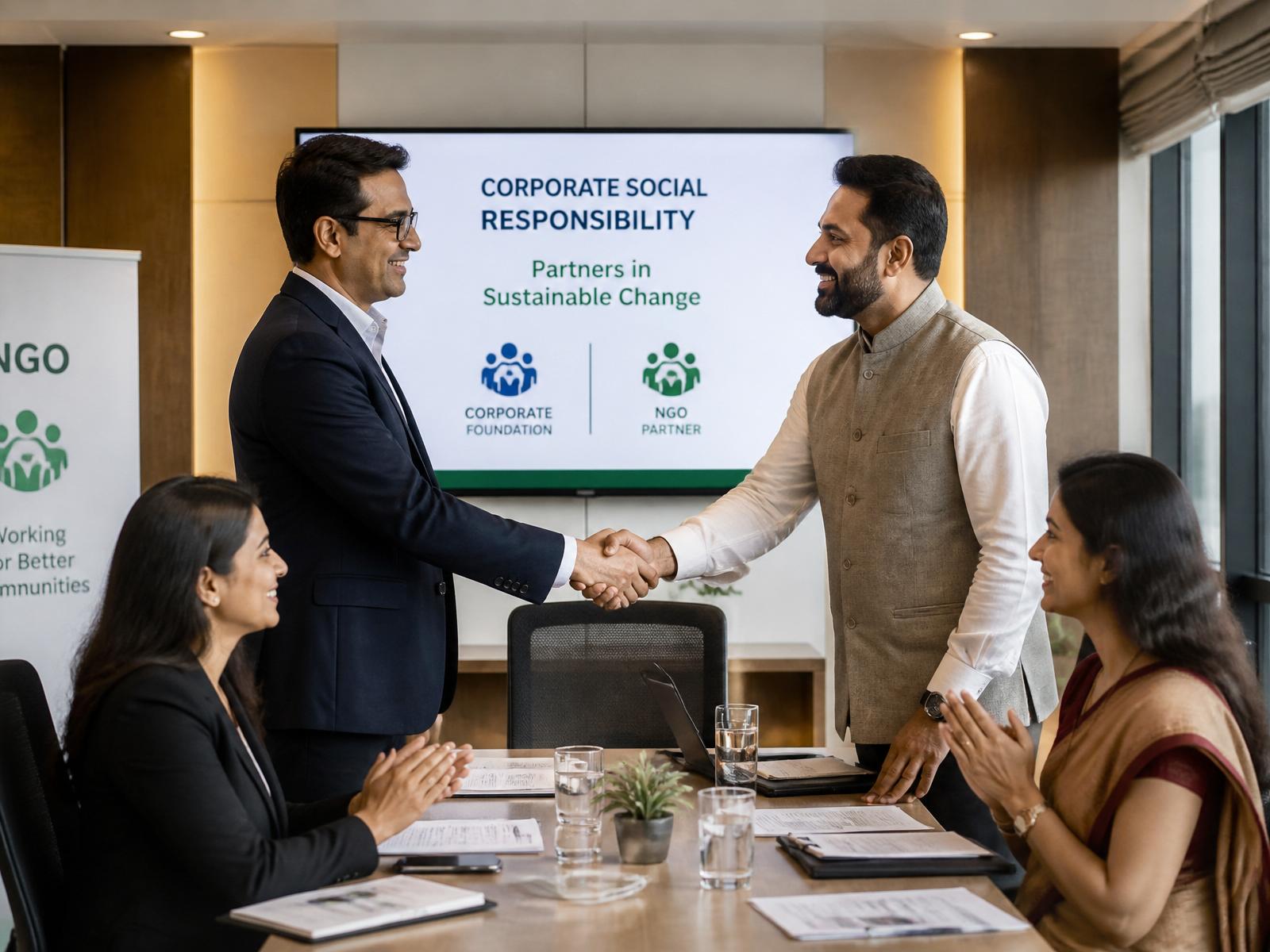Corporate partners meeting the FCO team